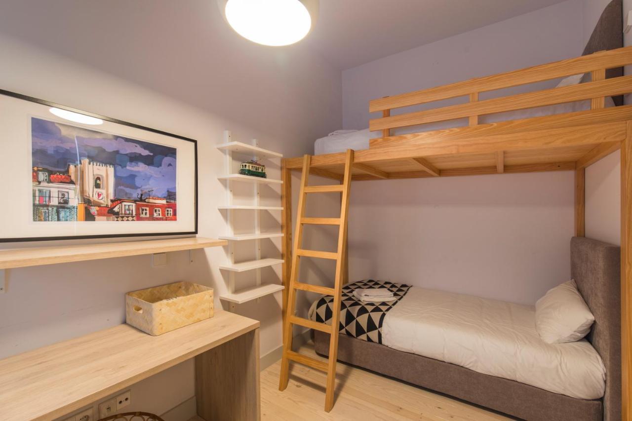 Lovelystay - 3 Bedroom Downtown Wonderwall Лиссабон Экстерьер фото